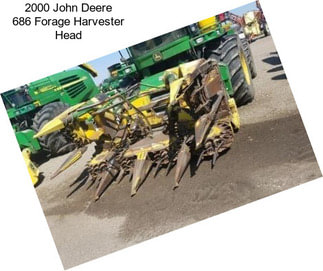 2000 John Deere 686 Forage Harvester Head