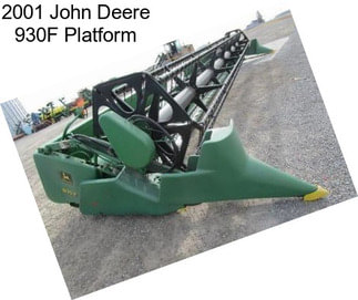 2001 John Deere 930F Platform