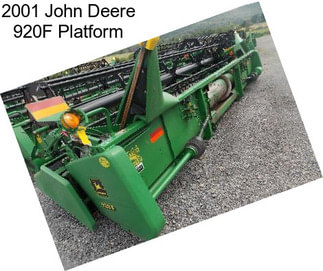 2001 John Deere 920F Platform