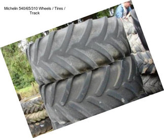 Michelin 540/65/310 Wheels / Tires / Track