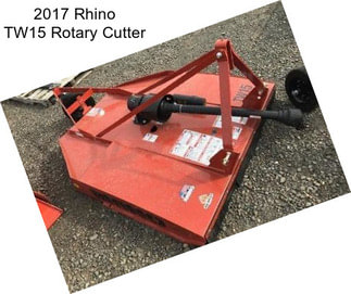 2017 Rhino TW15 Rotary Cutter