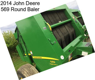 2014 John Deere 569 Round Baler