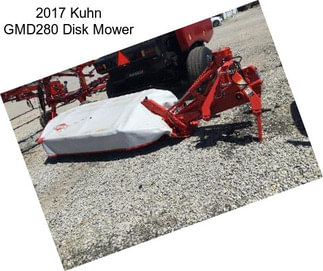 2017 Kuhn GMD280 Disk Mower