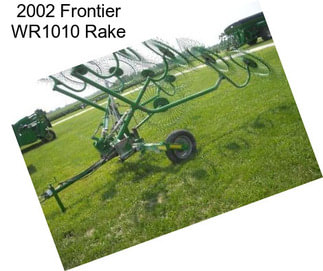 2002 Frontier WR1010 Rake