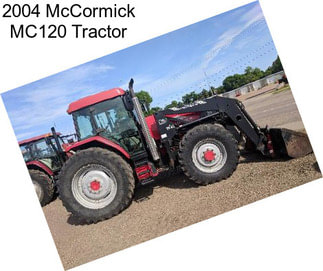 2004 McCormick MC120 Tractor