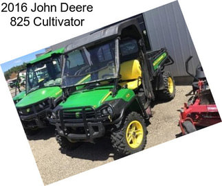 2016 John Deere 825 Cultivator