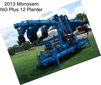 2013 Monosem NG Plus 12 Planter