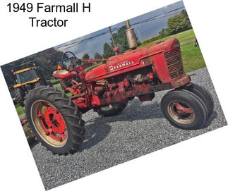 1949 Farmall H Tractor