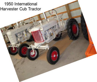 1950 International Harvester Cub Tractor