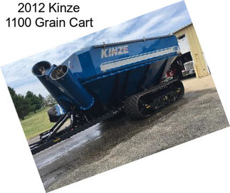 2012 Kinze 1100 Grain Cart