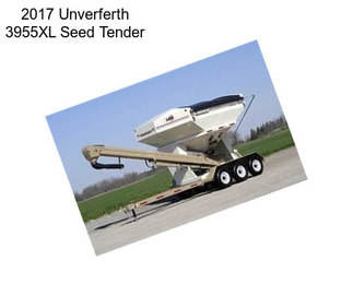 2017 Unverferth 3955XL Seed Tender