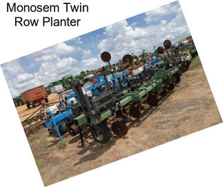 Monosem Twin Row Planter