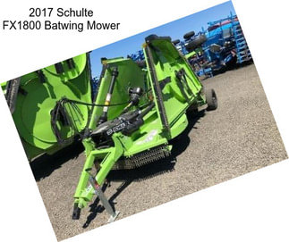 2017 Schulte FX1800 Batwing Mower