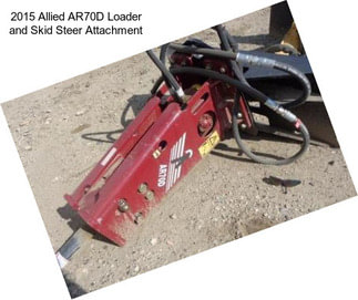 2015 Allied AR70D Loader and Skid Steer Attachment