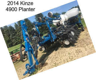 2014 Kinze 4900 Planter