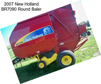 2007 New Holland BR7090 Round Baler