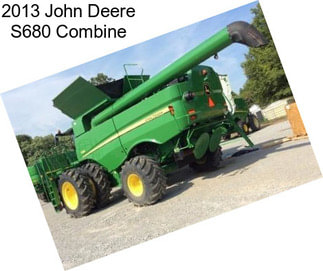 2013 John Deere S680 Combine