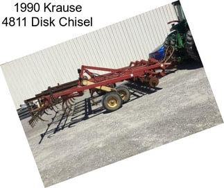 1990 Krause 4811 Disk Chisel