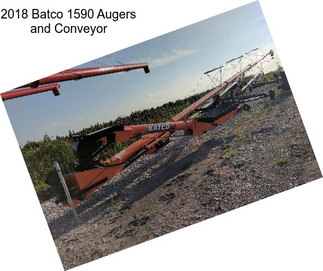 2018 Batco 1590 Augers and Conveyor