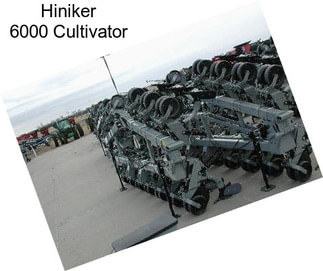 Hiniker 6000 Cultivator