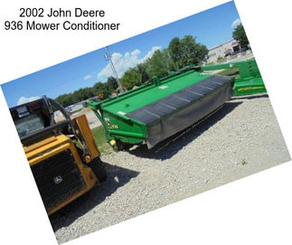 2002 John Deere 936 Mower Conditioner