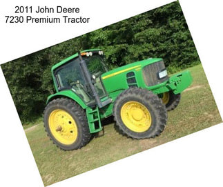 2011 John Deere 7230 Premium Tractor