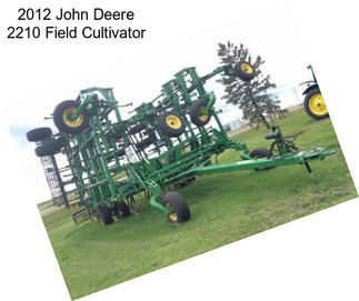 2012 John Deere 2210 Field Cultivator