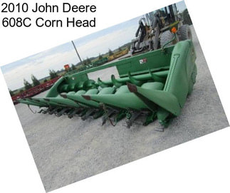 2010 John Deere 608C Corn Head