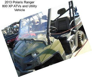 2013 Polaris Ranger 800 XP ATVs and Utility Vehicle