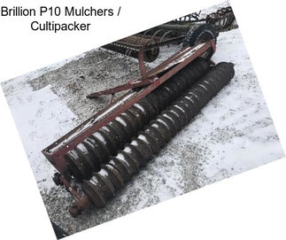Brillion P10 Mulchers / Cultipacker