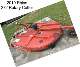 2010 Rhino 272 Rotary Cutter