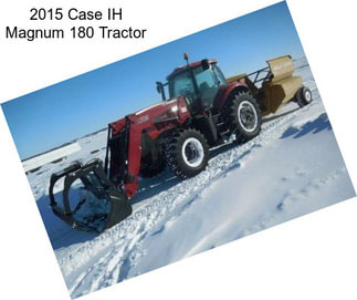 2015 Case IH Magnum 180 Tractor