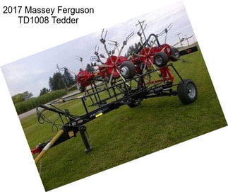 2017 Massey Ferguson TD1008 Tedder