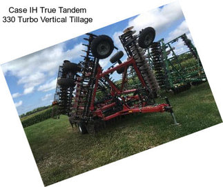 Case IH True Tandem 330 Turbo Vertical Tillage