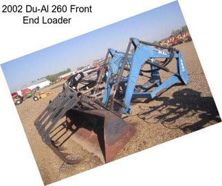 2002 Du-Al 260 Front End Loader