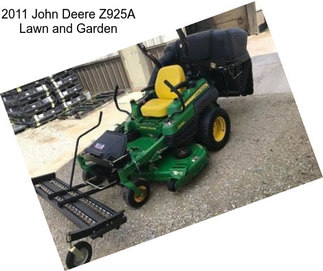 2011 John Deere Z925A Lawn and Garden