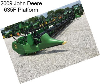 2009 John Deere 635F Platform