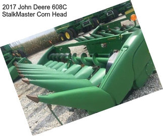 2017 John Deere 608C StalkMaster Corn Head