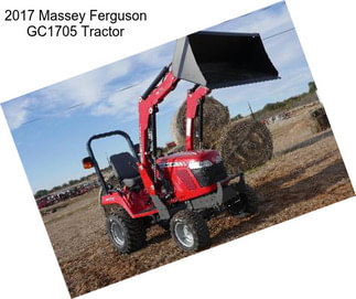 2017 Massey Ferguson GC1705 Tractor