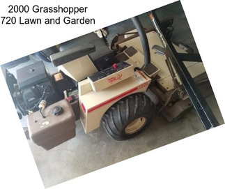 2000 Grasshopper 720 Lawn and Garden