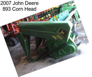 2007 John Deere 893 Corn Head