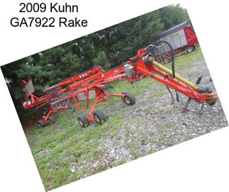 2009 Kuhn GA7922 Rake