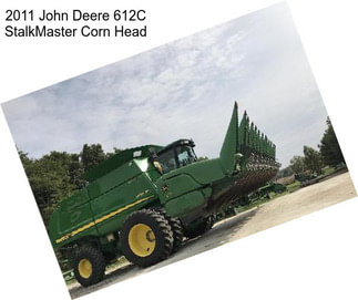 2011 John Deere 612C StalkMaster Corn Head