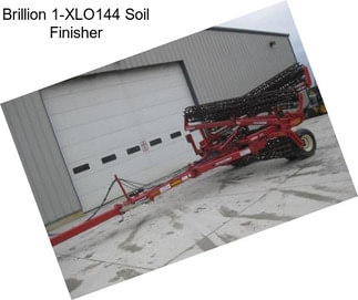 Brillion 1-XLO144 Soil Finisher