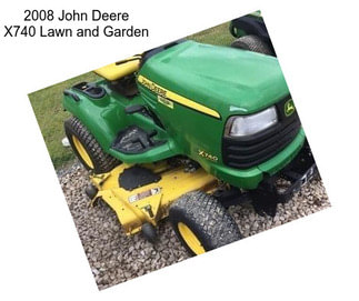 2008 John Deere X740 Lawn and Garden