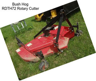 Bush Hog RDTH72 Rotary Cutter