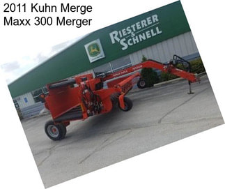 2011 Kuhn Merge Maxx 300 Merger