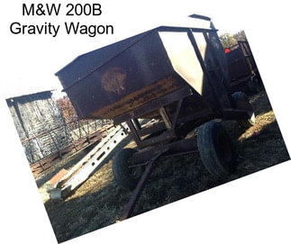 M&W 200B Gravity Wagon