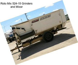 Roto Mix 524-15 Grinders and Mixer