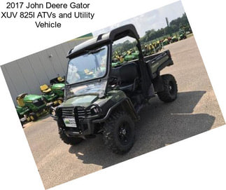 2017 John Deere Gator XUV 825I ATVs and Utility Vehicle